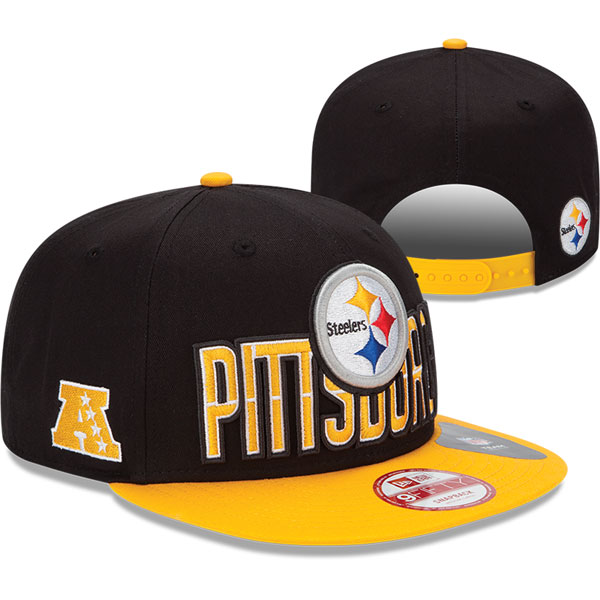NFL Pittsburgh Steelers Snapback Hat NU14
